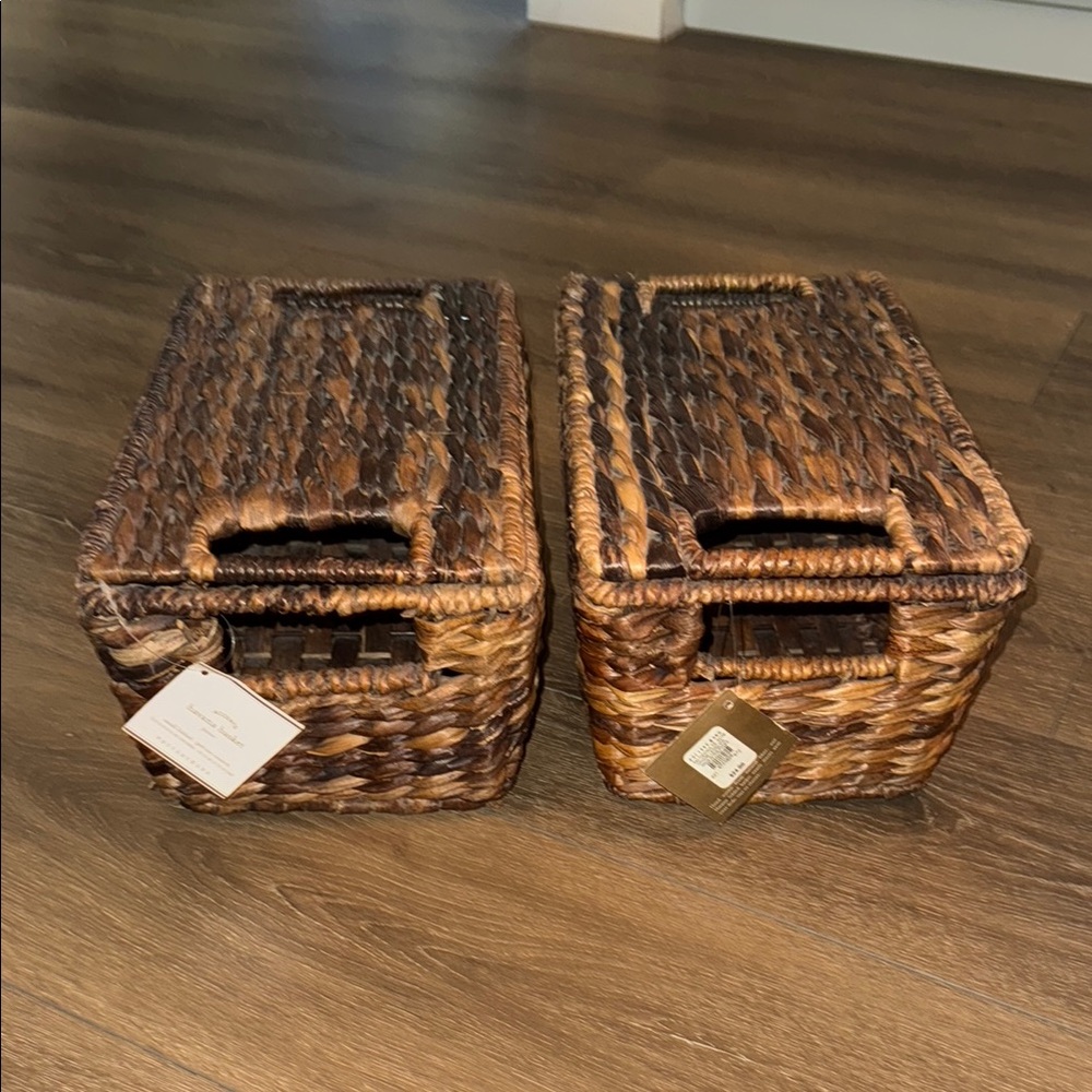 Pottery barn Havana Basket sm.